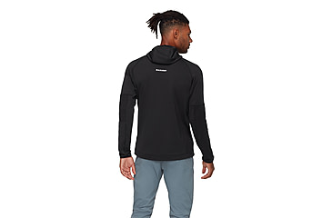 Image of Mammut Massone ML Hooded Jacket - Mens, Black, S, 1014-06190-0001-113