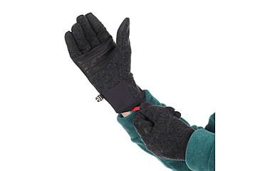 Image of Mammut Passion Glove, Black Mlange, 7, 1190-00110-0033-1070