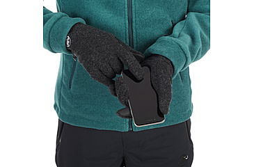 Image of Mammut Passion Glove, Black Mlange, 7, 1190-00110-0033-1070