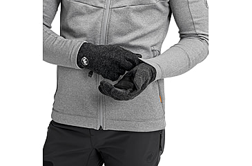 Image of Mammut Passion Gloves, Black Mlange, 6, 1190-00110-0033-1060