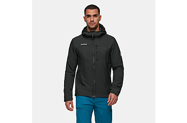 Image of Mammut Rime IN Hooded Jacket - Mens, Black, Medium, 1013-04100-0001-114