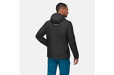Image of Mammut Rime IN Hooded Jacket - Mens, Black, Medium, 1013-04100-0001-114