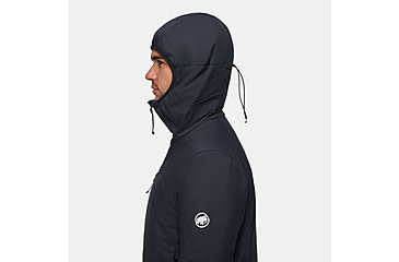 Image of Mammut Rime IN Hooded Jacket - Mens, Black, Medium, 1013-04100-0001-114