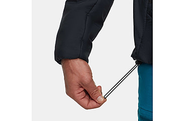 Image of Mammut Rime IN Hooded Jacket - Mens, Black, Medium, 1013-04100-0001-114