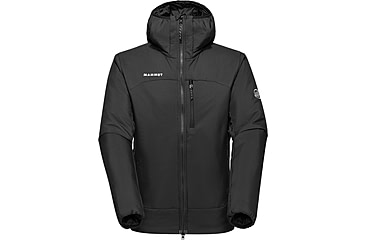 Image of Mammut Rime IN Hooded Jacket - Mens, Black, Medium, 1013-04100-0001-114