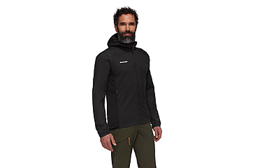 Image of Mammut Rime Light IN Flex Hooded Jacket - Mens, Black, 2XL, 1013-03150-0001-117