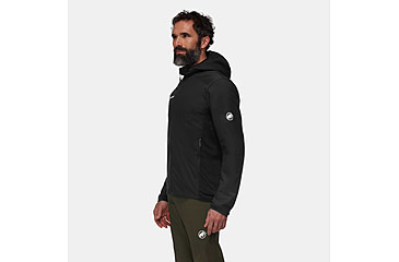Image of Mammut Rime Light IN Flex Hooded Jacket - Mens, Black, 2XL, 1013-03150-0001-117