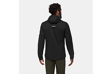 Image of Mammut Rime Light IN Flex Hooded Jacket - Mens, Black, 2XL, 1013-03150-0001-117