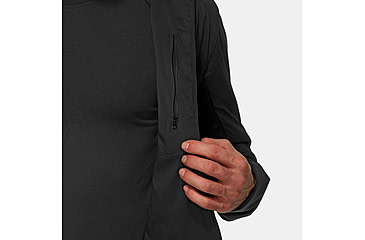 Image of Mammut Rime Light IN Flex Hooded Jacket - Mens, Black, 2XL, 1013-03150-0001-117