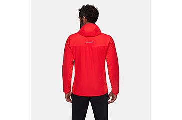 Image of Mammut Rime Light IN Flex Hooded Jacket - Mens, Mammut Red, Extra Large, 1013-03150-3778-116