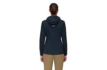 Image of Mammut Rime Light IN Flex Hooded Jacket - Womens, Marine, Extra Small, 1013-02160-5118-112