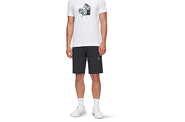 Image of Mammut Runbold IV Shorts - Mens, Black, US 34, 1023-01190-0001-50