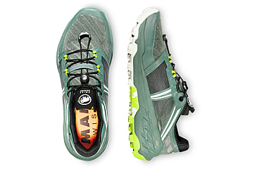Image of Mammut Sertig TR Low Running Shoe - Women's, Dark Jade/White, 6UK/7.5US, 3030-04950-40247-1060