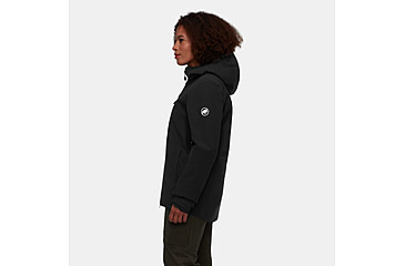 Image of Mammut Stoney HS Thermo Hooded Jacket - Womens, Black, Medium, 1010-31090-0001-114