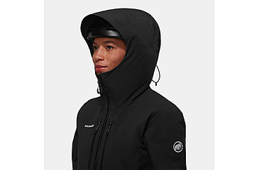 Image of Mammut Stoney HS Thermo Hooded Jacket - Womens, Black, Medium, 1010-31090-0001-114