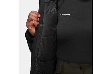 Image of Mammut Stoney HS Thermo Hooded Jacket - Womens, Black, Medium, 1010-31090-0001-114