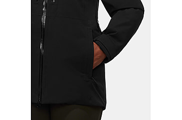 Image of Mammut Stoney HS Thermo Hooded Jacket - Womens, Black, Medium, 1010-31090-0001-114