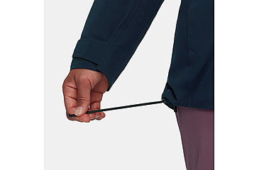 Image of Mammut Stoney HS Thermo Hooded Jacket - Womens, Marine, Medium, 1010-31090-5118-114