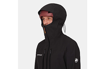 Image of Mammut Taiss HS Hooded Jacket - Mens, Black, Extra Large, 1010-29391-0001-116