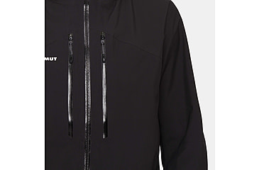 Image of Mammut Taiss HS Hooded Jacket - Mens, Black, Extra Large, 1010-29391-0001-116