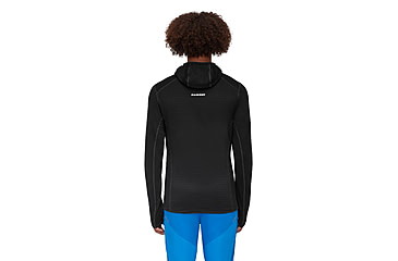 Image of Mammut Taiss Light ML Hooded Jacket - Men's, Black, Large, 1014-04530-0001-115
