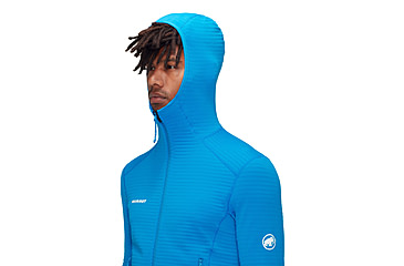 Image of Mammut Taiss Light ML Hooded Jacket - Men's, Glacier Blue, Medium, 1014-04530-50589-114