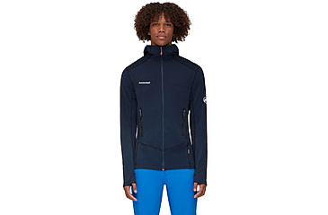 Image of Mammut Taiss Light ML Hooded Jacket - Men's, Marine, Extra Large, 1014-04530-5118-116