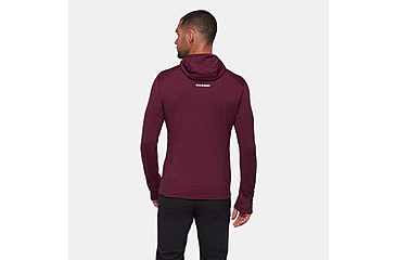 Image of Mammut Taiss Light ML Hooded Jacket - Men's, Vin, Extra Large, 1014-04530-3800-116