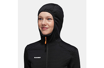 Image of Mammut Taiss Light ML Hooded Jacket - Womens, Black, Small, 1014-04540-0001-113