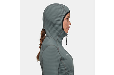 Image of Mammut Taiss Light ML Hooded Jacket - Womens, Strata/Black, Large, 1014-04540-00791-115