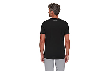 Image of Mammut Tree Wool FL T-Shirt - Mens, Black, XL, 1017-06660-0001-116