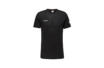 Image of Mammut Tree Wool FL T-Shirt - Mens, Black, XL, 1017-06660-0001-116