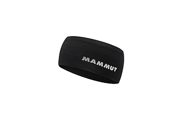 Image of Mammut Tree Wool Headband, Black, one size, 1191-01930-0001-1