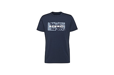 Image of Mammut Trovat Logo T-Shirt - Mens, Marine, M, 1017-06460-5118-114