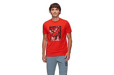 Image of Mammut Trovat T-Shirt - Mens, Mammut Red, M, 1017-06470-3778-114