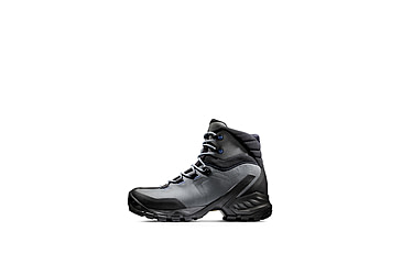 Image of Mammut Trovat Tour High GTX Hiking Shoes - Womens, Titanium/Gentian, US 6, 3030-04650-00662-1045