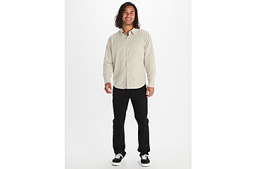 Image of Marmot Aerobora Long Sleeve Top - Mens, Sandbar, Large, M14089-7829-L