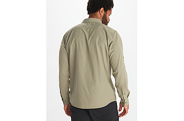 Image of Marmot Aerobora Long Sleeve Top - Mens, Vetiver, Medium, M14089-21543-M
