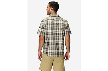 Image of Marmot AirExchange SolarShield Novelty SS Shirt - Mens, Hickory Nut Wayland Plaid, L, M16075-24292L