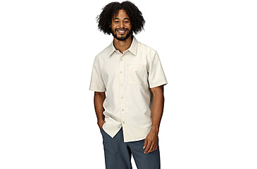 Image of Marmot AirExchange SolarShield SS Shirt - Mens, Birch Bark, S, M16114-24379S