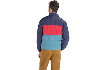 Image of Marmot Ares Jacket - Mens, Arctic Navy/Team Red/Moon River, Large, M15900-23909-L