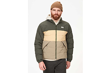 Image of Marmot Ares Jacket - Mens, Nori/Light Oak/Vetiver, Small, M15900-22504-S