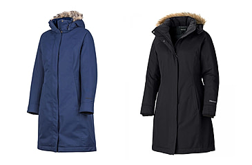 Image of Marmot Chelsea Coat - Womens, Arctic Navy, Black