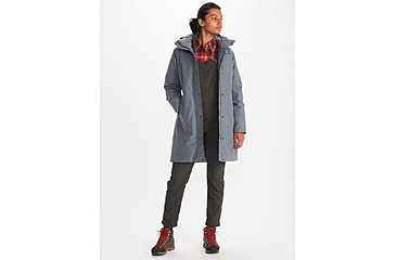 Image of Marmot Chelsea Coat - Womens, Steel Onyx, Large, M13169-1515-L