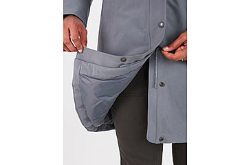 Image of Marmot Chelsea Coat - Womens, Steel Onyx, Large, M13169-1515-L