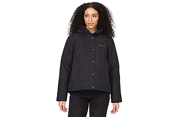 Image of Marmot Chelsea Down Short Coat - Women's, Black, Medium, 195115184780