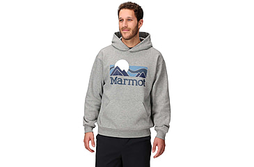 Image of Marmot Coastal Hoody -Mens, Grey Heather, Large, 195115396251