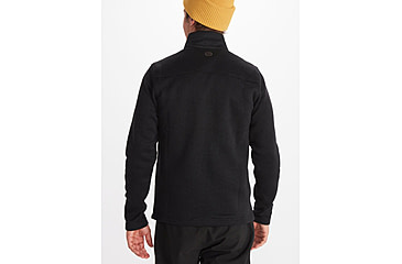Image of Marmot Drop Line 1/2 Zip - Mens, Black, Medium, M13193-001-M