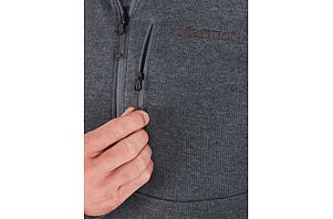 Image of Marmot Drop Line 1/2 Zip - Mens, Steel Onyx, Small, M13193-1515-S