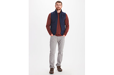 Image of Marmot Drop Line Vest - Mens, Arctic Navy, Small, M13208-2975-S